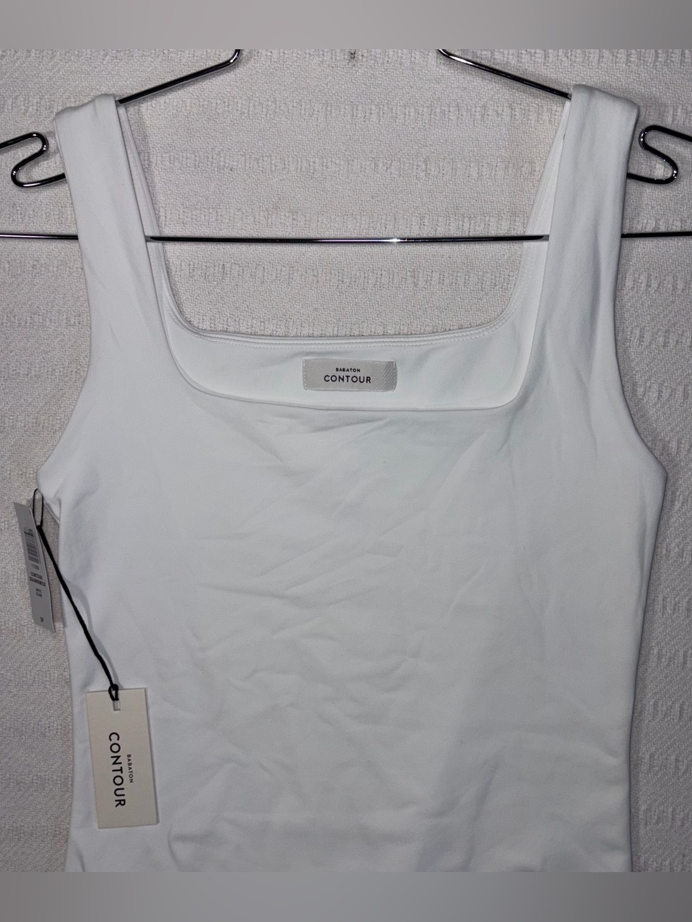 Aritzia Babaton Womens Contour Square Neck Sleeveless Bodysuit Size S - Picture 3 of 8